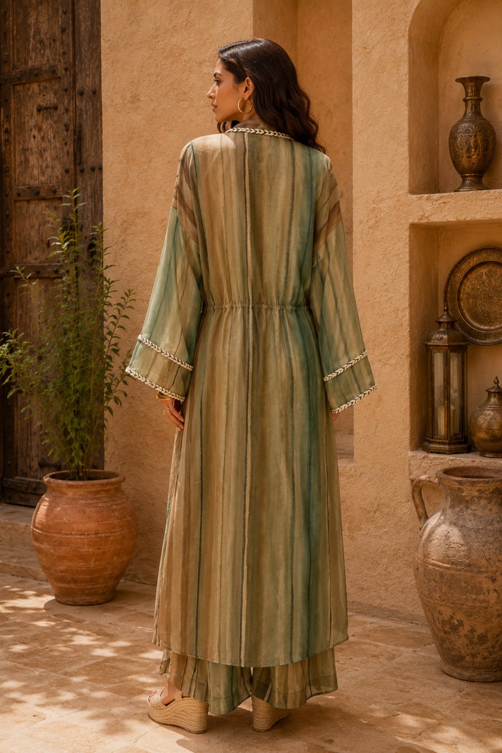 Kimono Kaftan Co-Ord Set