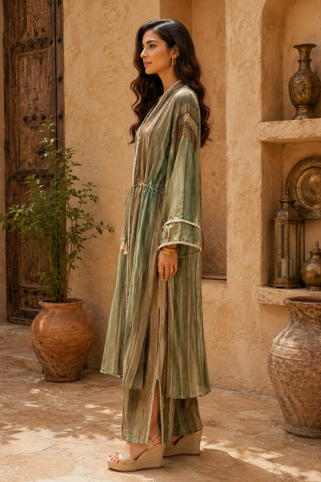Kimono Kaftan Co-Ord Set