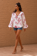 Lobster Print Top