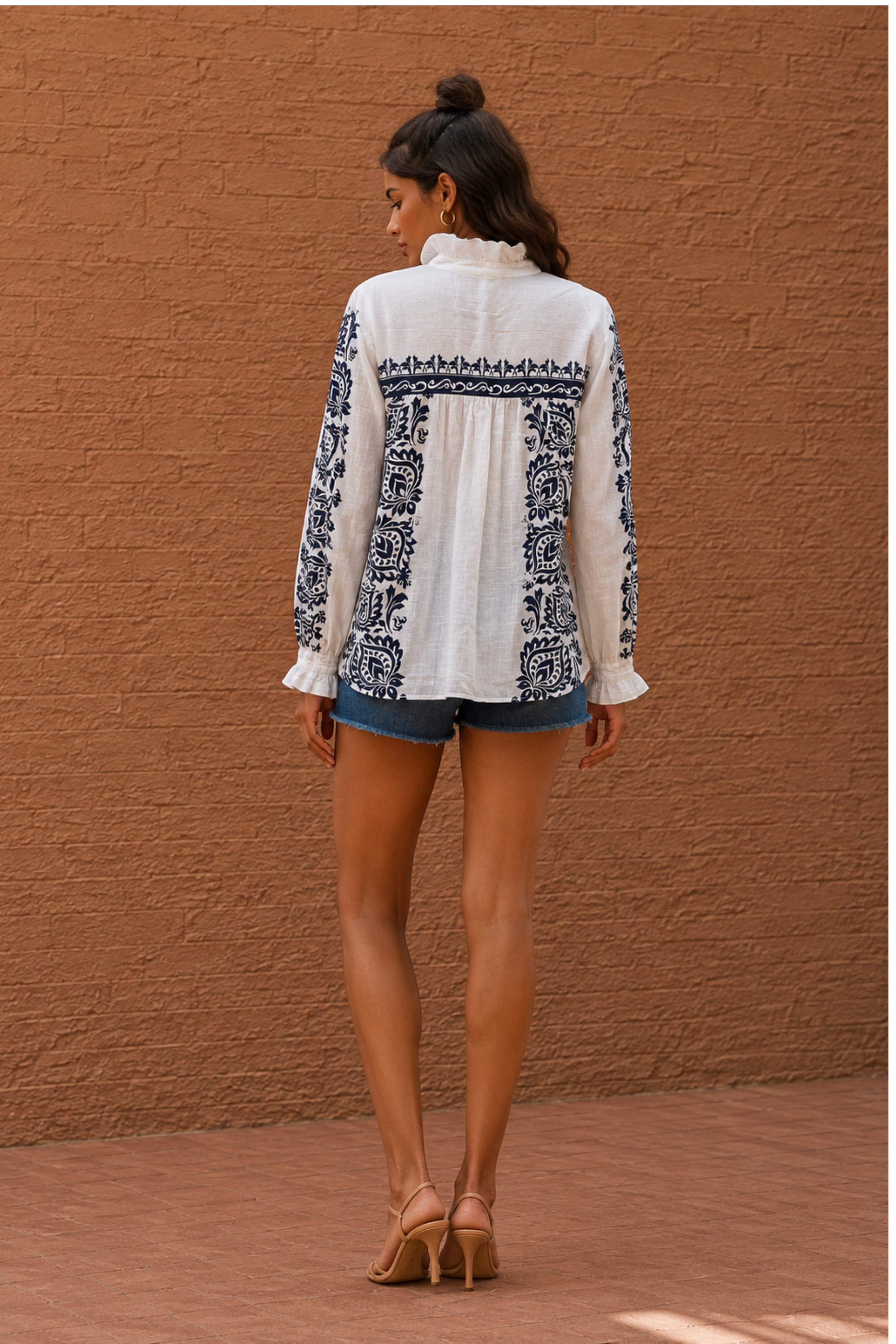 Placement Print Top
