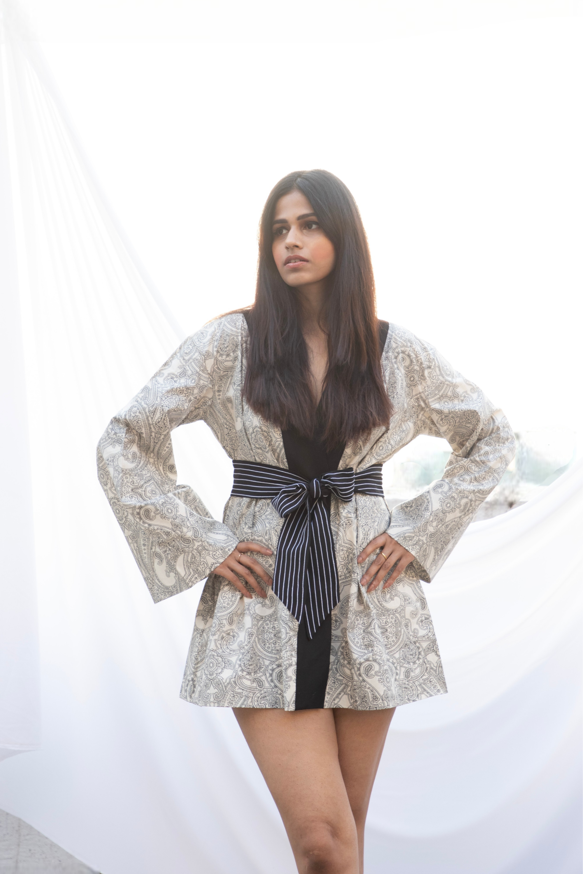 Kimono Mini Dress