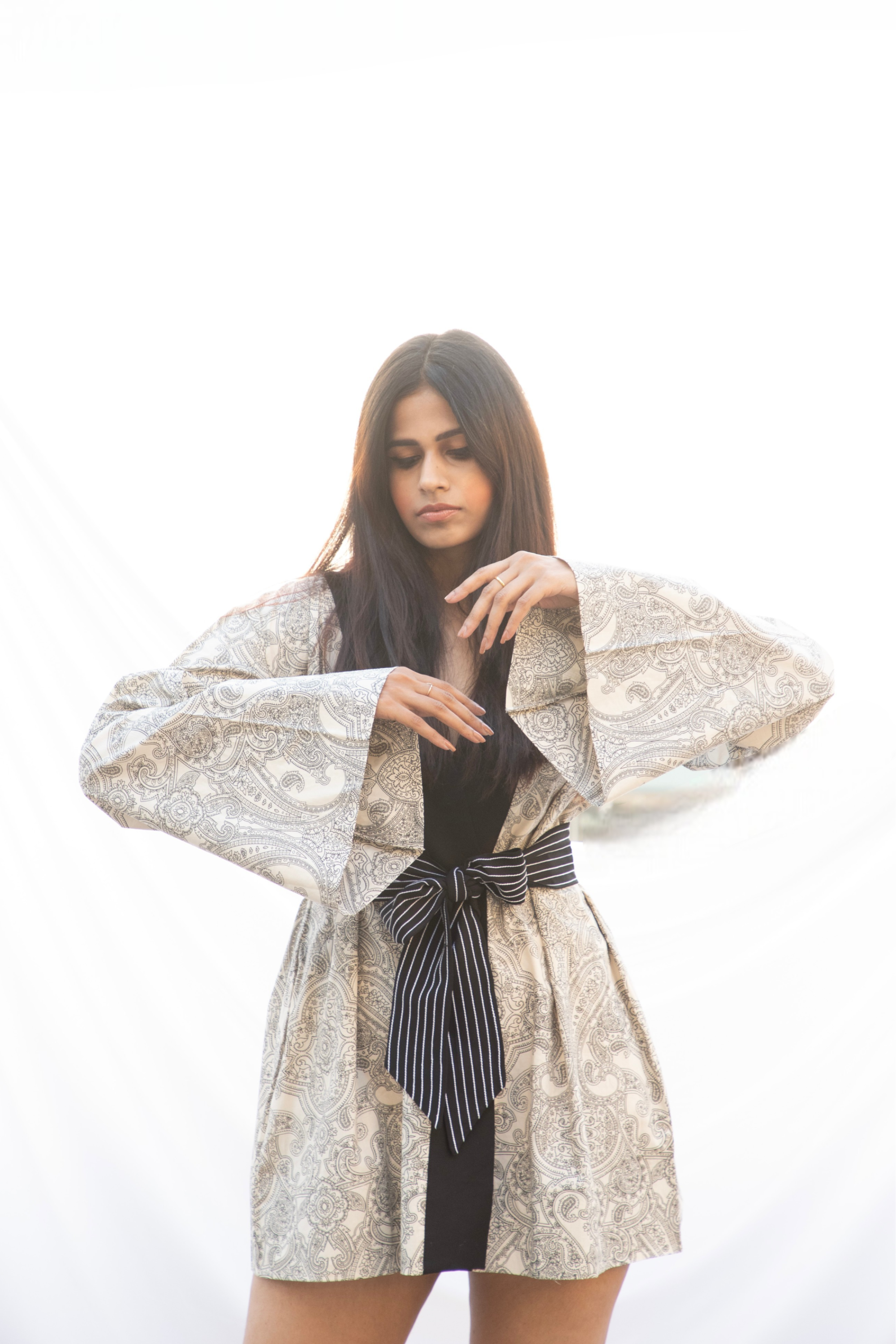 Kimono Mini Dress